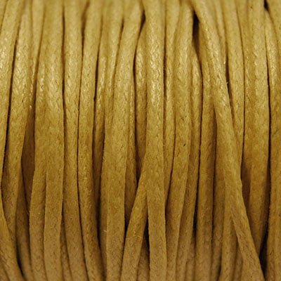 Waxkoord 2mm naturel 2.5m