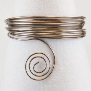 Aluminiumdraad 0.8mm 15m anthracite