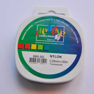 Nylonkoord transparant