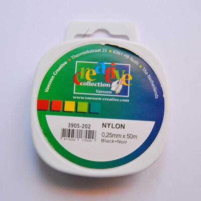 Nylonkoord zwart