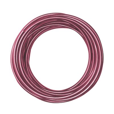 Aluminiumdraad 5mm 10m oxblood