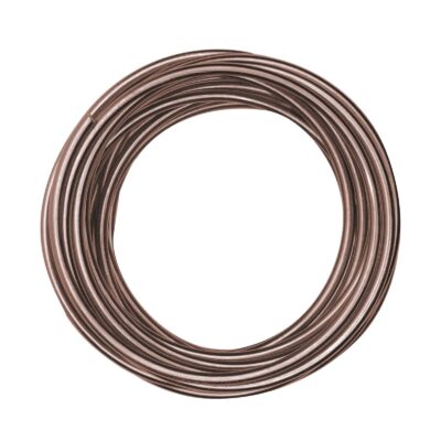 Aluminiumdraad 5mm 10m chocolat