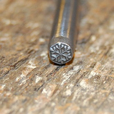 slagstempel Sneeuwvlok 3-4.5 mm